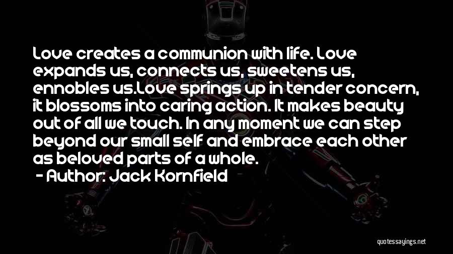 Love Connects Us Quotes By Jack Kornfield
