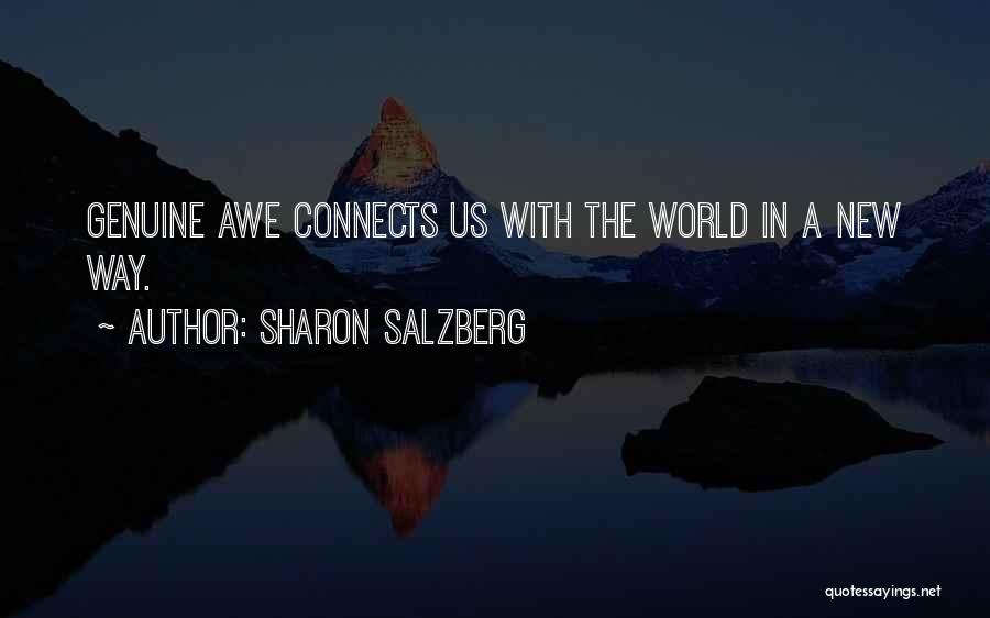 Love Connects Us Quotes By Sharon Salzberg