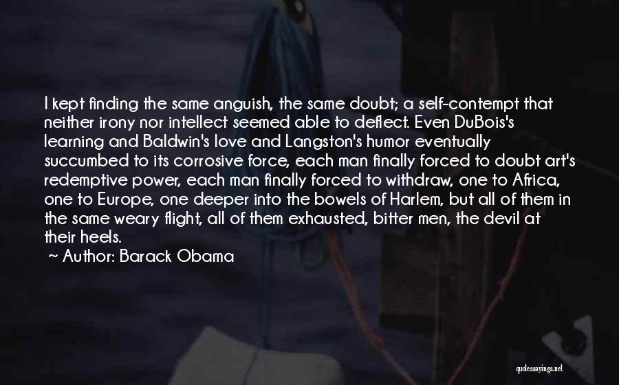 Love Contempt Quotes By Barack Obama