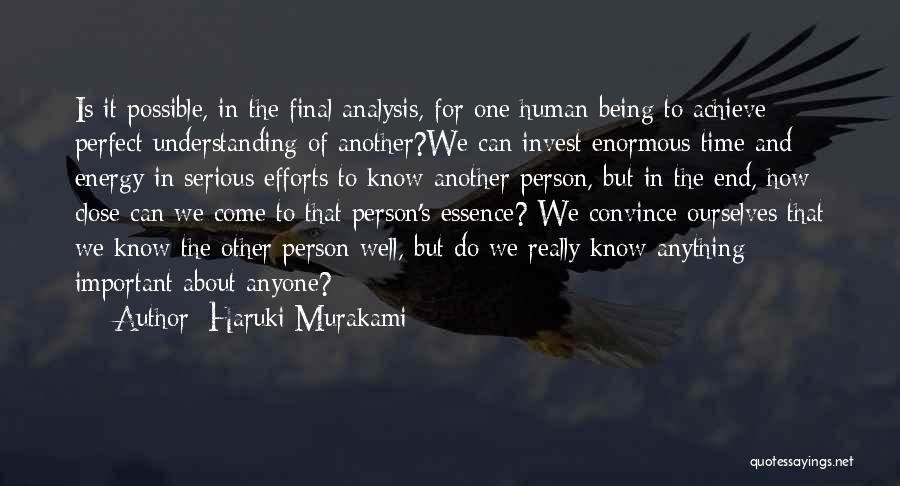 Love Convince Quotes By Haruki Murakami