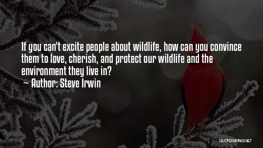 Love Convince Quotes By Steve Irwin