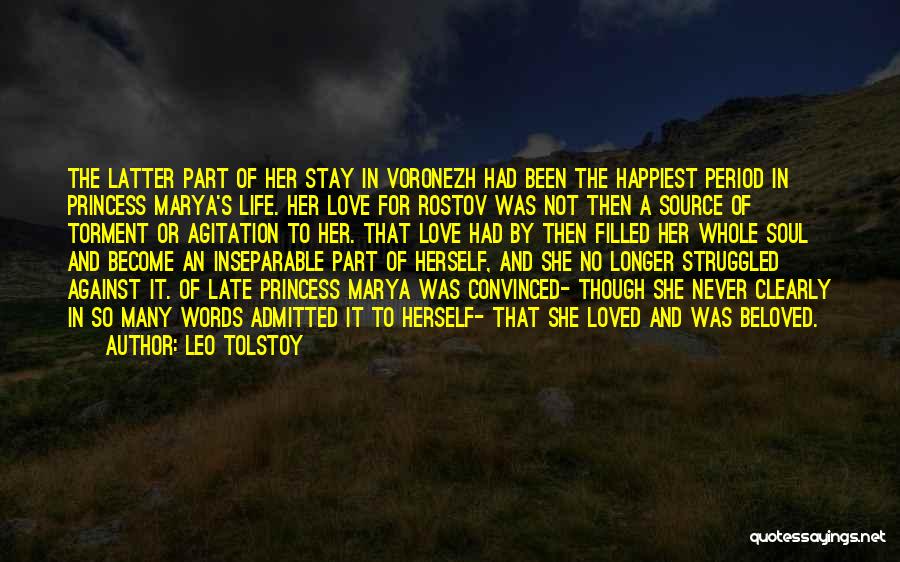 Love Convinced Quotes By Leo Tolstoy