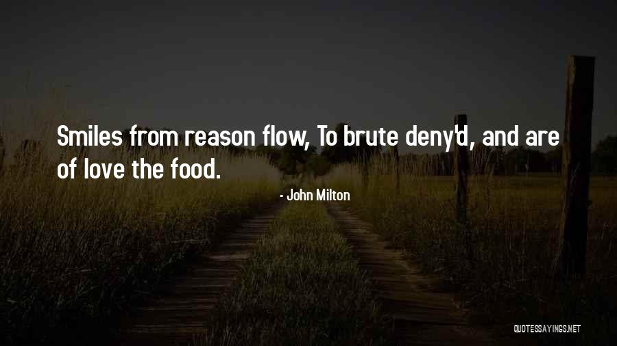 Love Cooking Quotes By John Milton