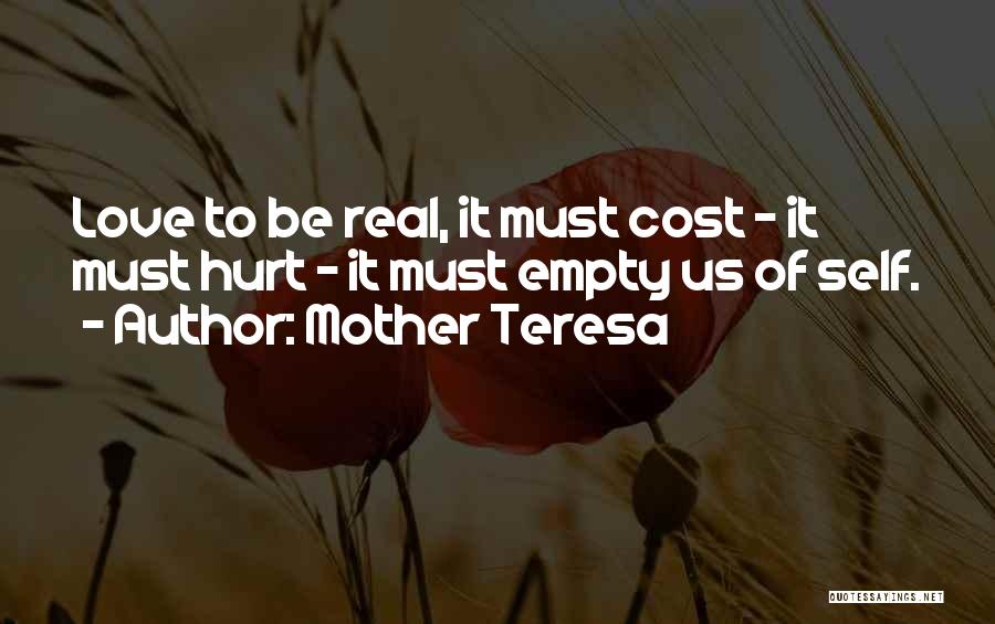 Love Cost Quotes By Mother Teresa