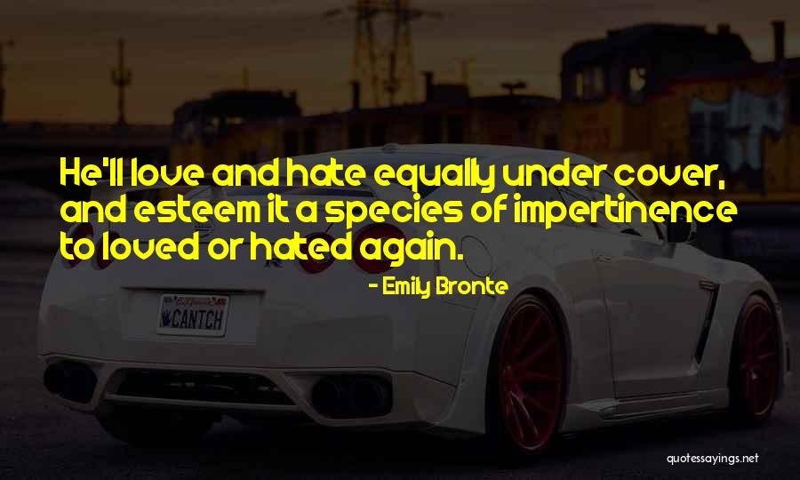 Love Cover Quotes By Emily Bronte Love Cover Quotes By Emily Bronte