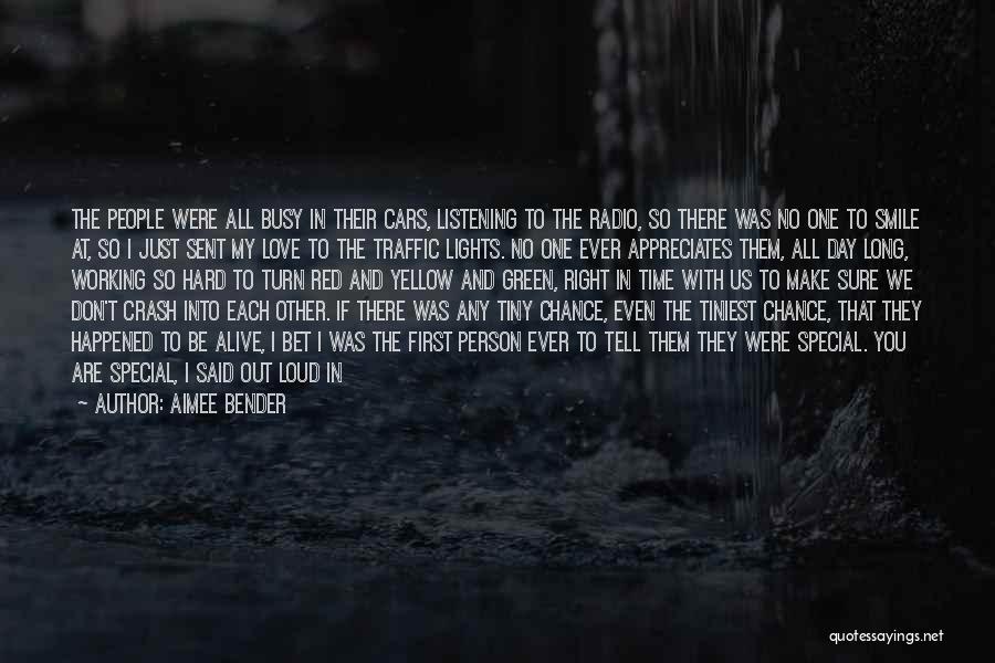 Love Crash Quotes By Aimee Bender