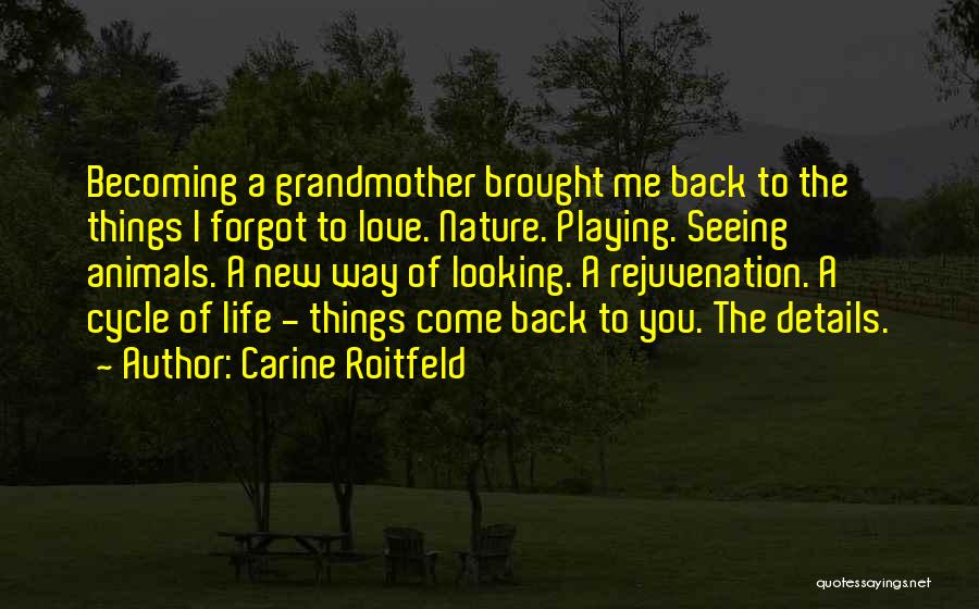 Love Cycle Quotes By Carine Roitfeld