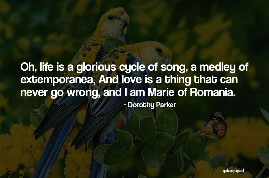 Love Cycle Quotes By Dorothy Parker