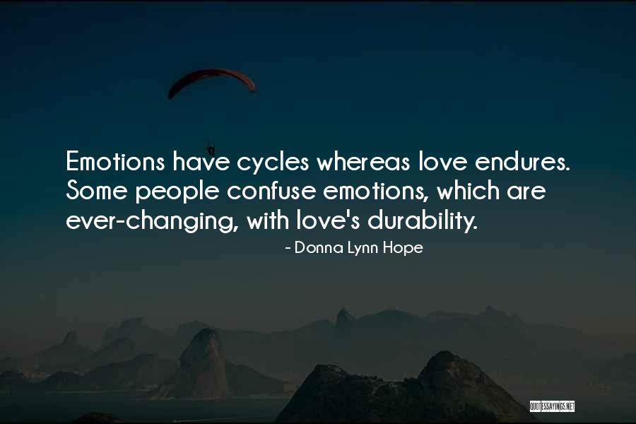 Love Cycles Quotes By Donna Lynn Hope