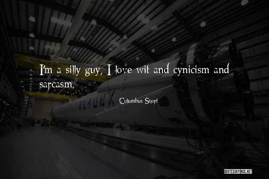 Love Cynicism Quotes By Columbus Short Love Cynicism Quotes By Columbus Short