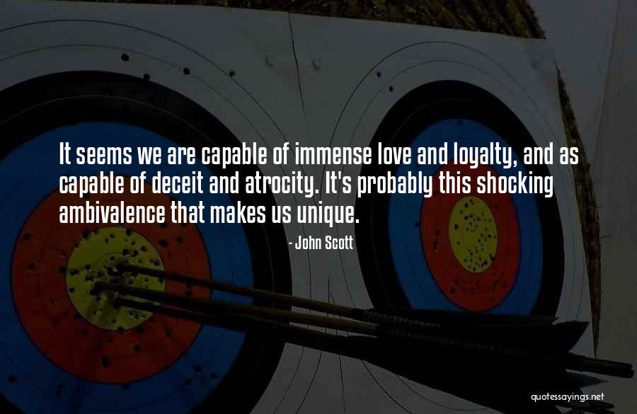 Love Deceit Quotes By John Scott Love Deceit Quotes By John Scott