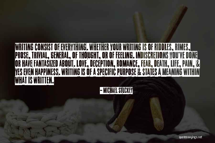Love Deception Quotes By Michael Stuckey Love Deception Quotes By Michael Stuckey