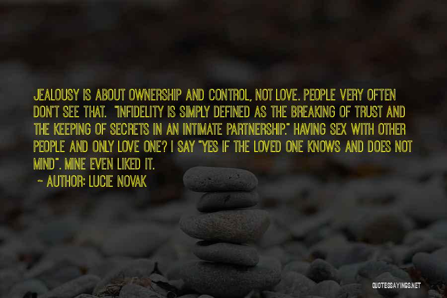 Love Defined Quotes By Lucie Novak