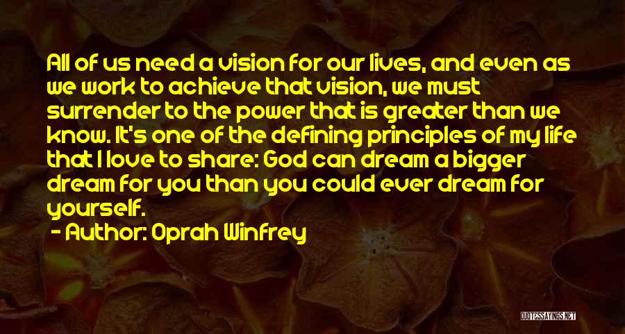 Love Defining Quotes By Oprah Winfrey