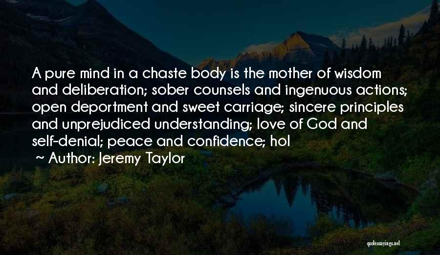 Love Denial Quotes By Jeremy Taylor