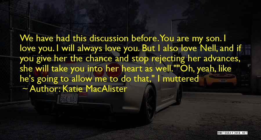 Love Denial Quotes By Katie MacAlister