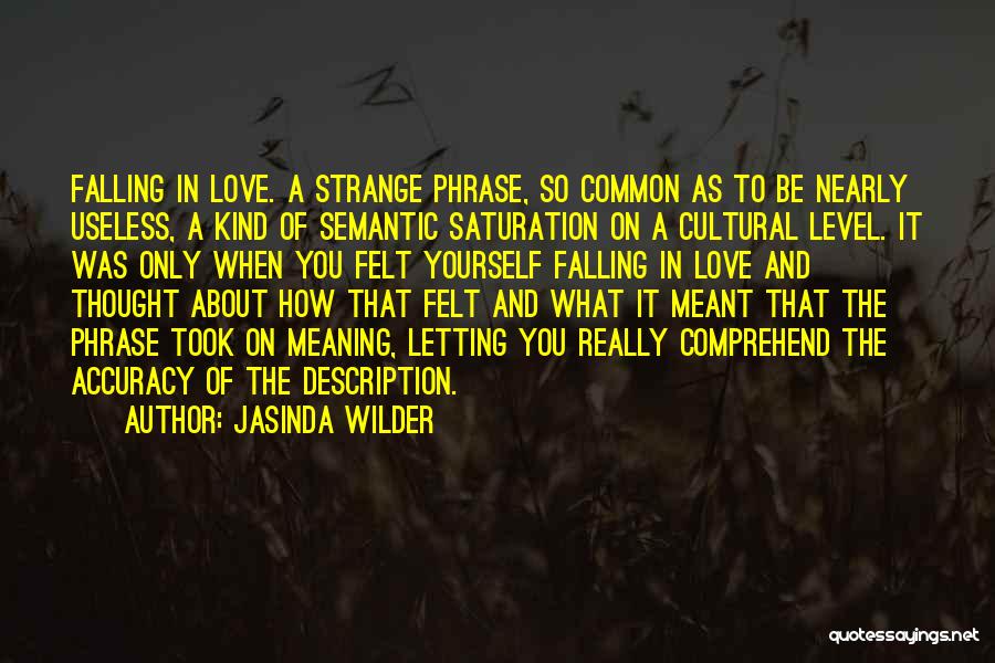 Love Description Quotes By Jasinda Wilder