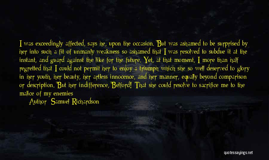 Love Description Quotes By Samuel Richardson