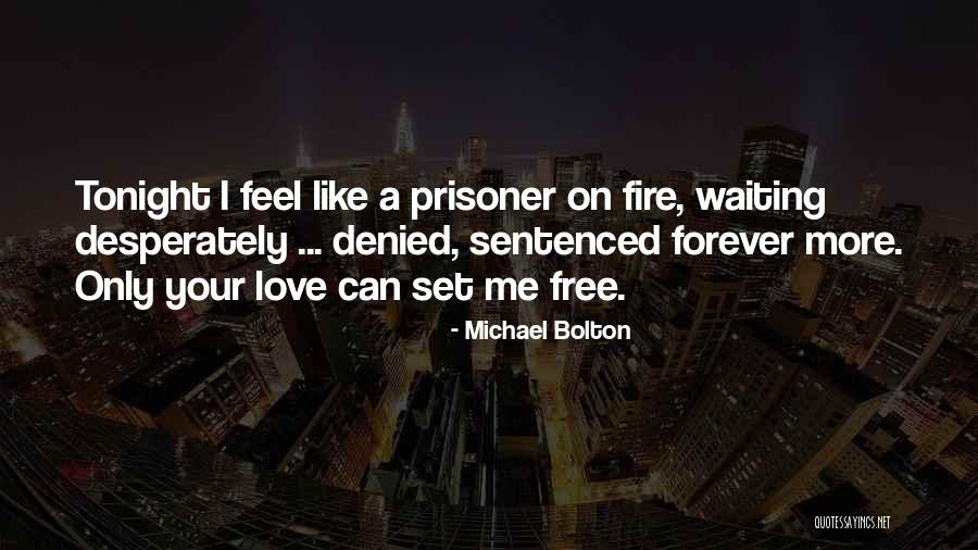 Love Desperately Quotes By Michael Bolton