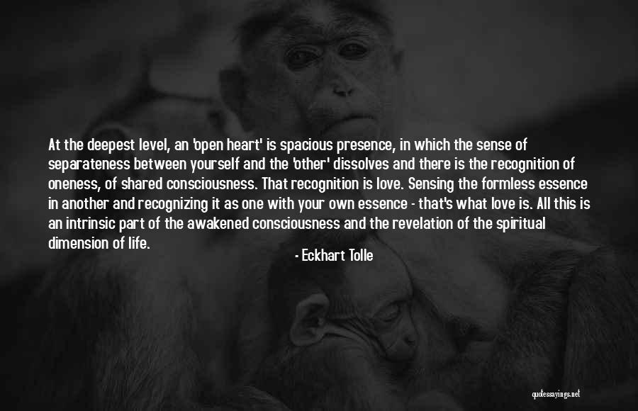 Love Dimension Quotes By Eckhart Tolle Love Dimension Quotes By Eckhart Tolle