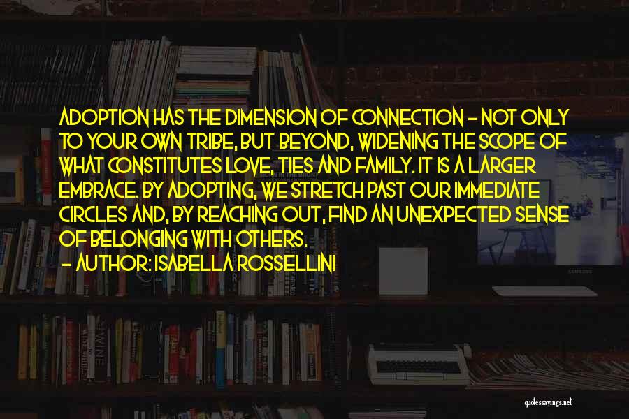 Love Dimension Quotes By Isabella Rossellini