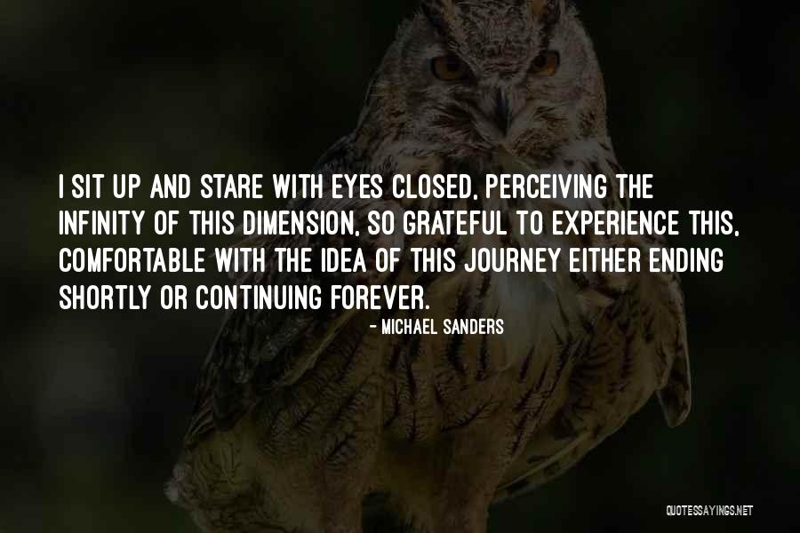 Love Dimension Quotes By Michael Sanders