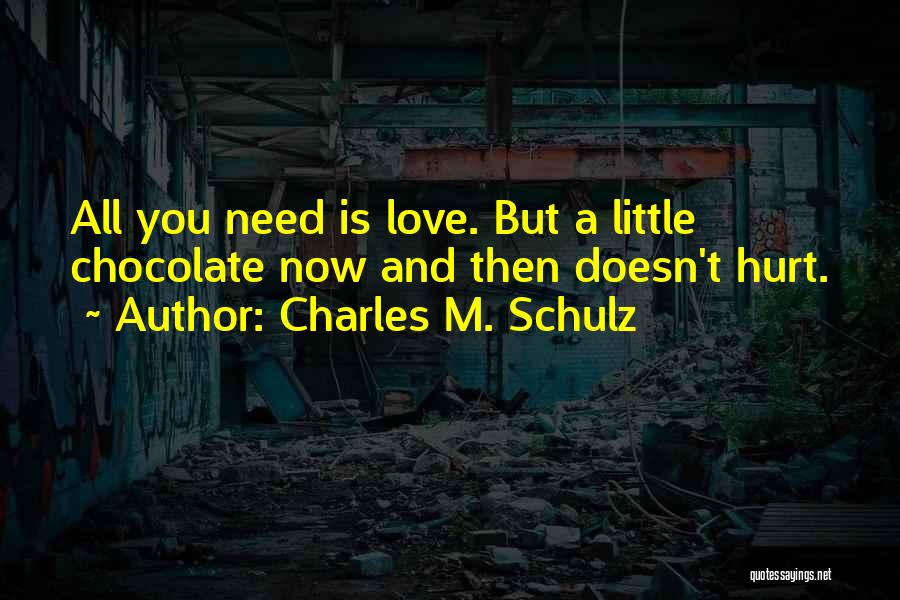 Love Doesn Hurt Quotes By Charles M. Schulz