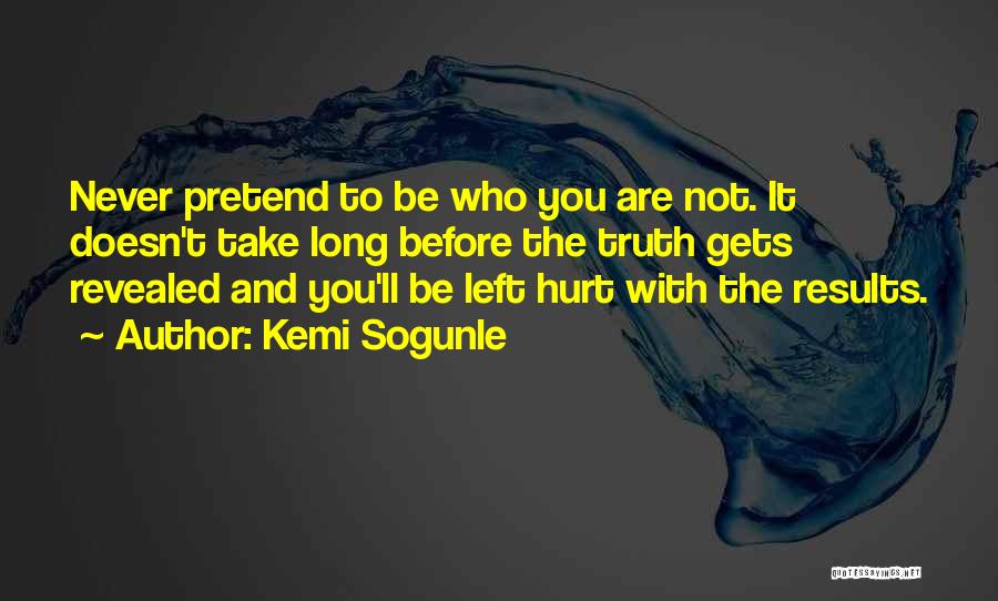 Love Doesn Hurt Quotes By Kemi Sogunle