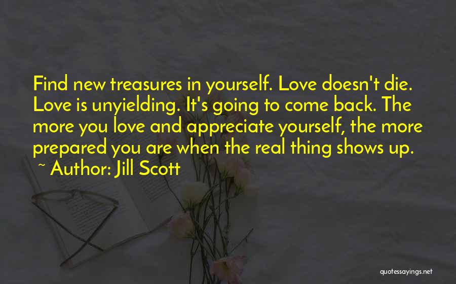 Love Doesn't Die Quotes By Jill Scott