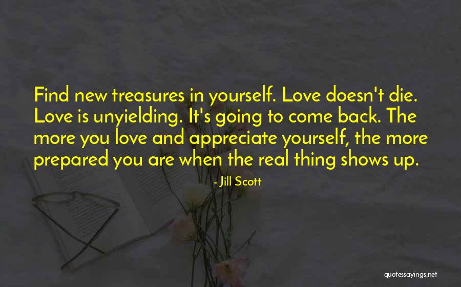 Love Doesn't Die Quotes By Jill Scott