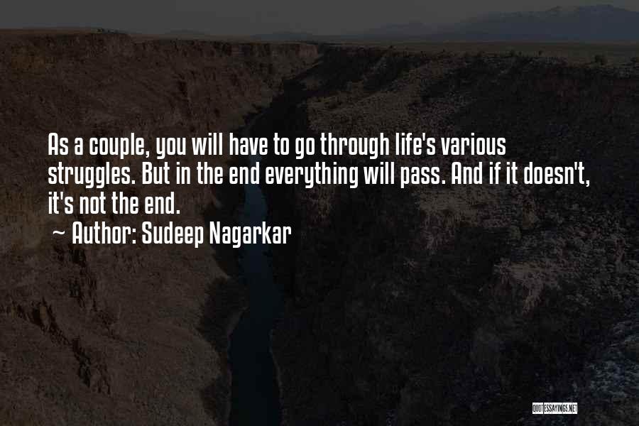 Love Doesn't End Quotes By Sudeep Nagarkar