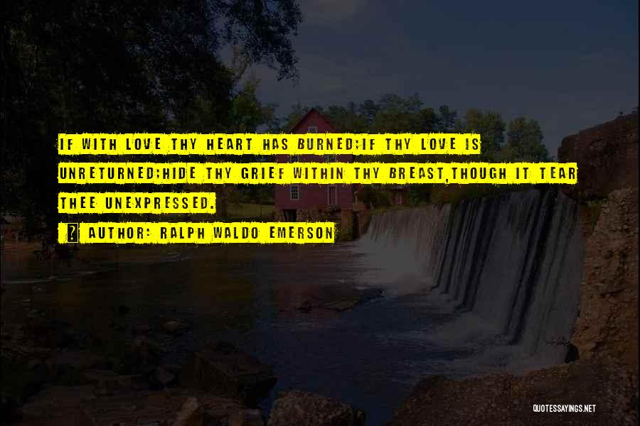 Love Emerson Quotes By Ralph Waldo Emerson