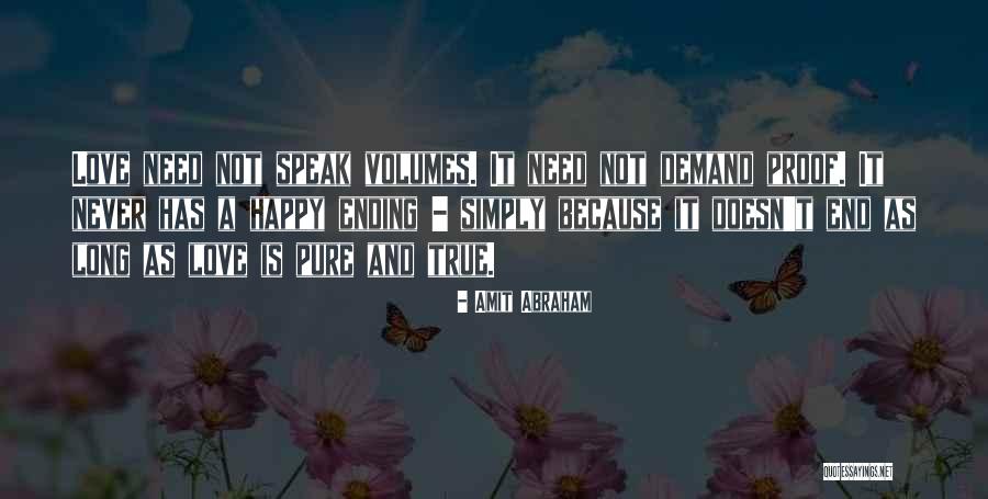 Love Ending Quotes By Amit Abraham Love Ending Quotes By Amit Abraham