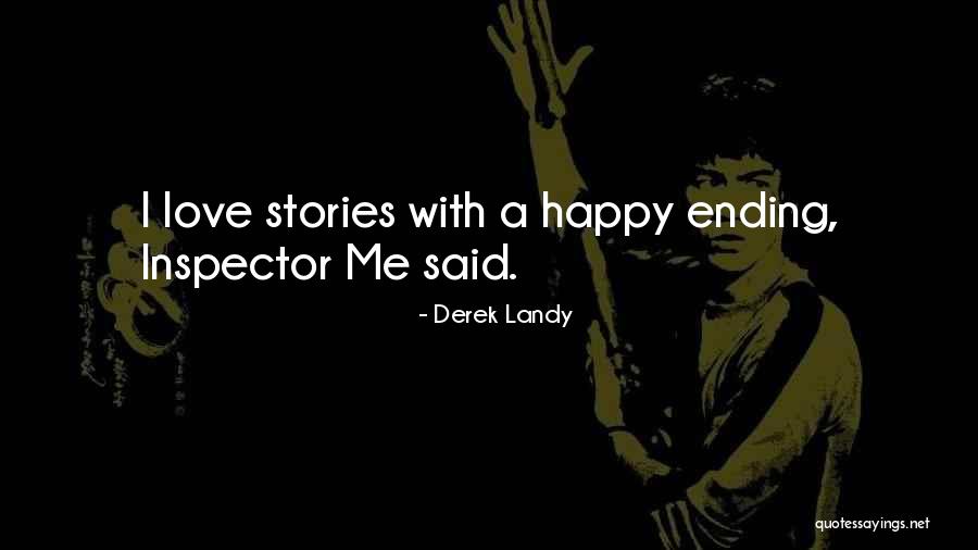 Love Ending Quotes By Derek Landy