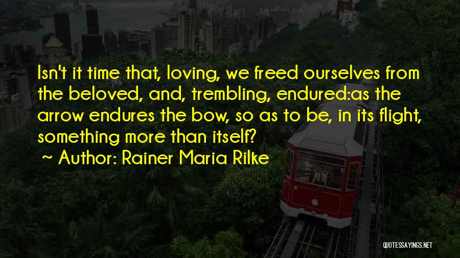 Love Endurance Quotes By Rainer Maria Rilke