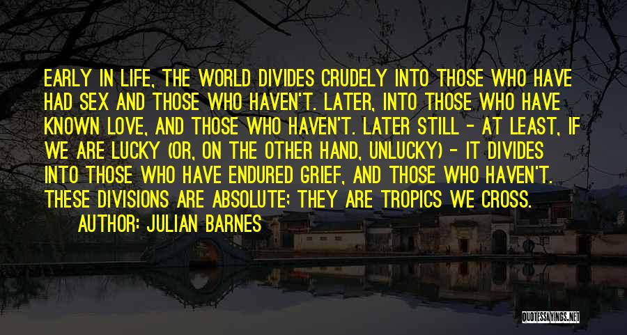 Love Endured Quotes By Julian Barnes