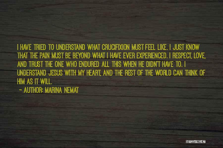 Love Endured Quotes By Marina Nemat