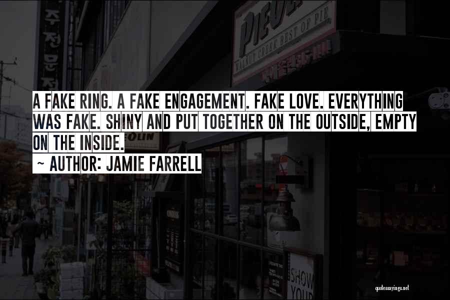 Love Engagement Ring Quotes By Jamie Farrell