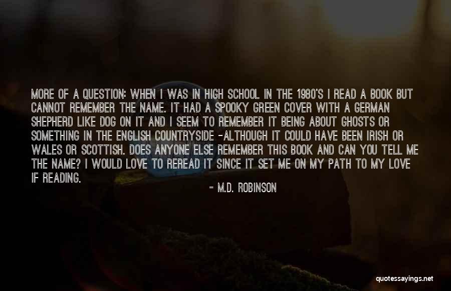Love English For Him Quotes By M.D. Robinson Love English For Him Quotes By M.D. Robinson