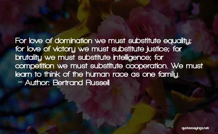 Love Equality Quotes By Bertrand Russell