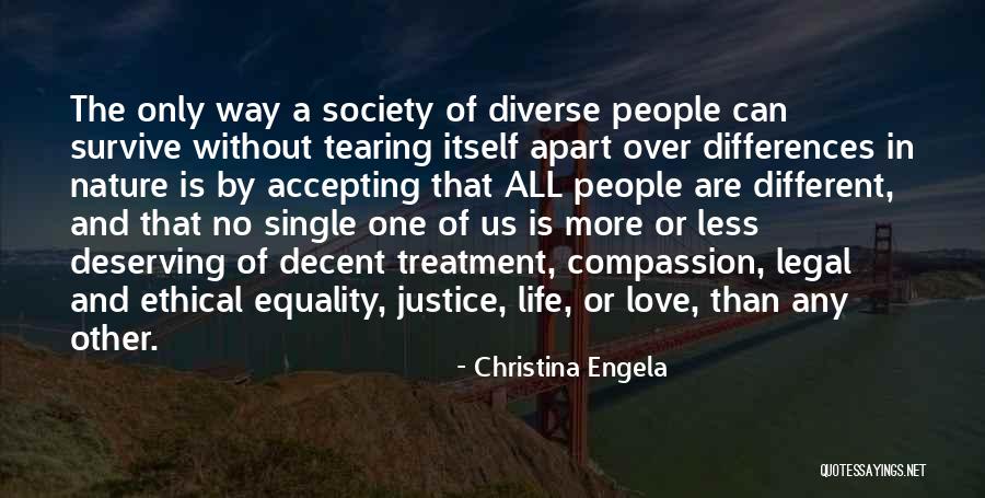 Love Equality Quotes By Christina Engela