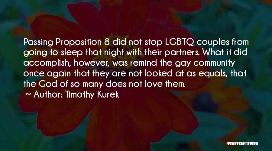 Love Equals Quotes By Timothy Kurek