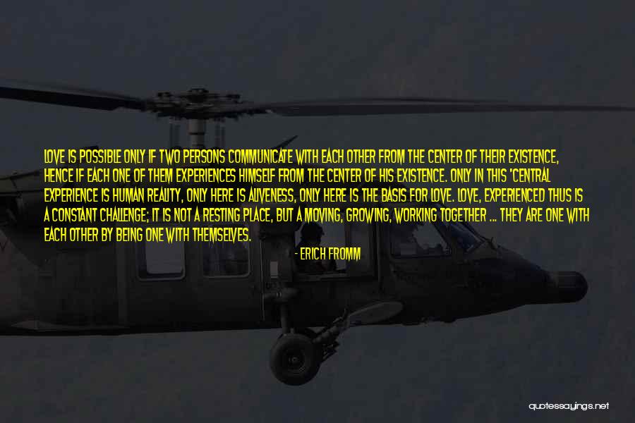 Love Erich Fromm Quotes By Erich Fromm