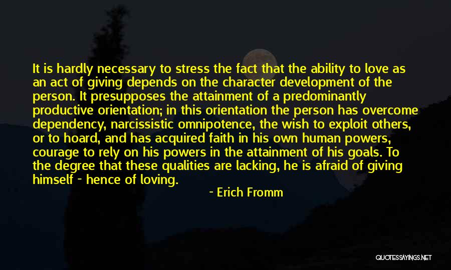 Love Erich Fromm Quotes By Erich Fromm