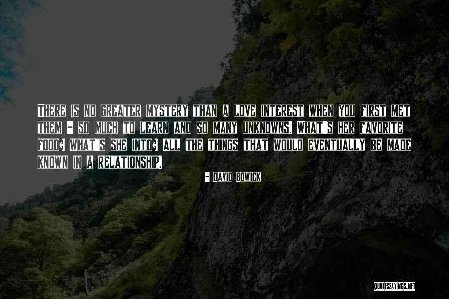 Love Eventually Quotes By David Bowick Love Eventually Quotes By David Bowick