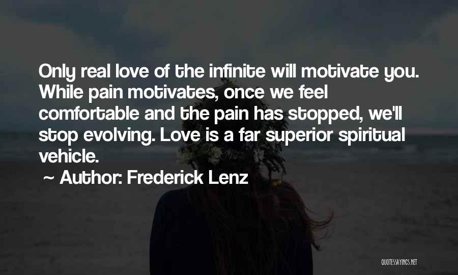 Love Evolving Quotes By Frederick Lenz
