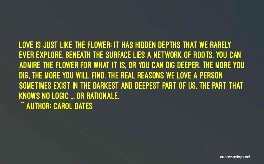 Love Exist Quotes By Carol Oates