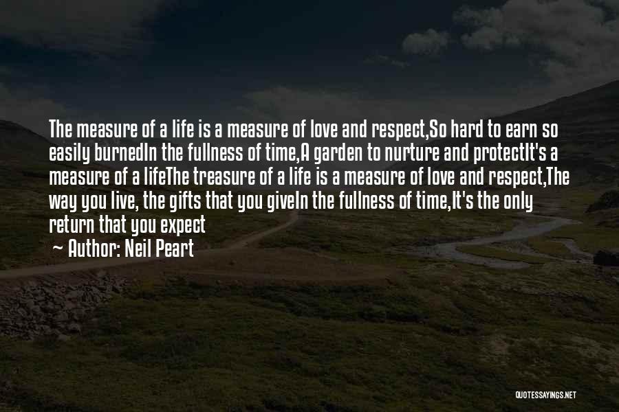 Love Expect Nothing In Return Quotes By Neil Peart