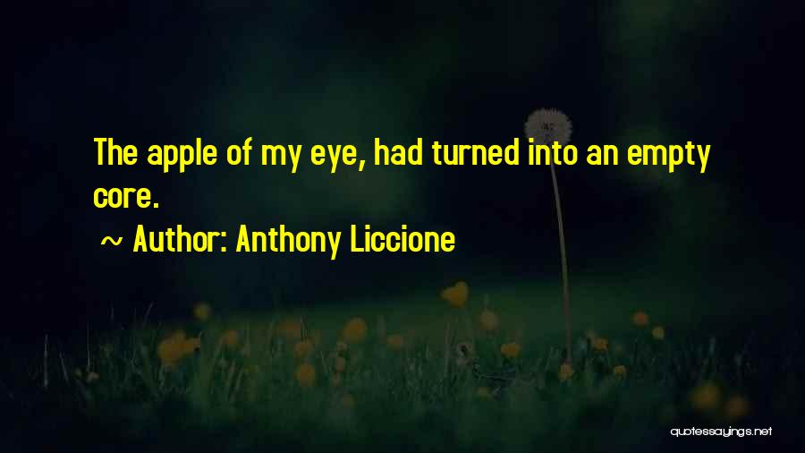 Love Faded Quotes By Anthony Liccione