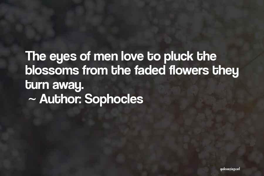 Love Faded Quotes By Sophocles